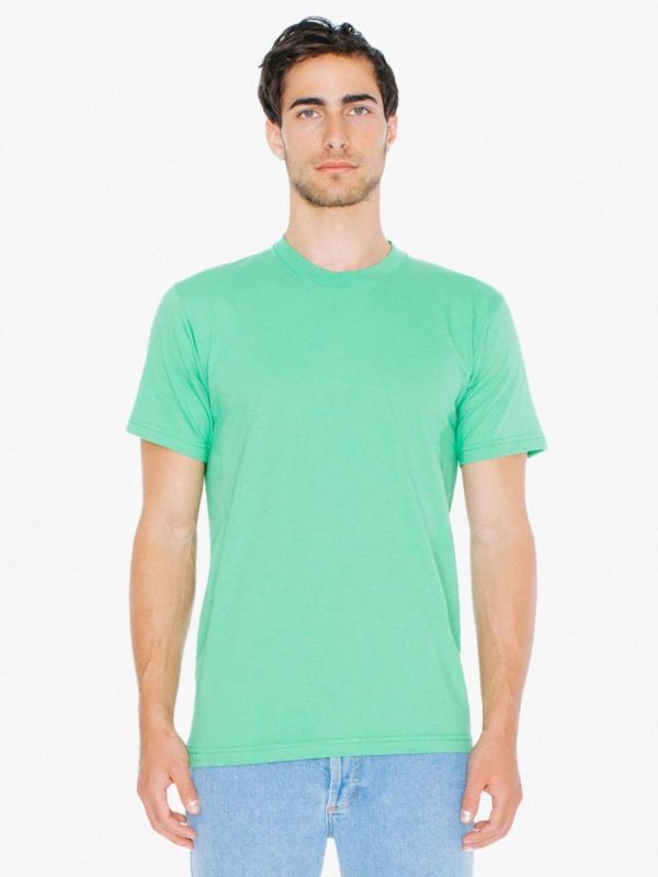 Grass American Apparel UNISEX FINE JERSEY SHORT SLEEVE T-SHIRT Pólók/T-Shirt