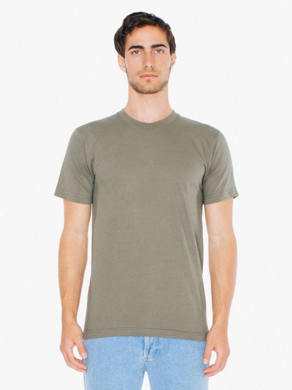 Army American Apparel UNISEX FINE JERSEY SHORT SLEEVE T-SHIRT Pólók/T-Shirt