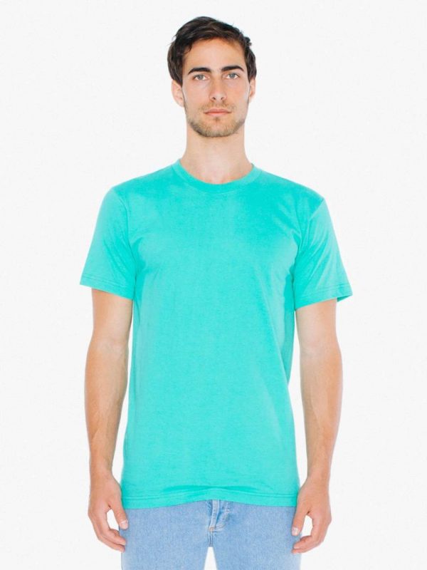 Mint American Apparel UNISEX FINE JERSEY SHORT SLEEVE T-SHIRT Pólók/T-Shirt