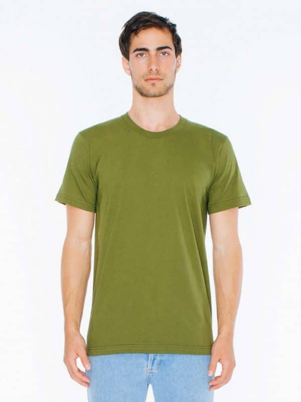 Forest American Apparel UNISEX FINE JERSEY SHORT SLEEVE T-SHIRT Pólók/T-Shirt