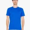 Lapis American Apparel UNISEX FINE JERSEY SHORT SLEEVE T-SHIRT Pólók/T-Shirt