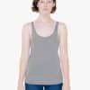 Athletic Grey American Apparel WOMEN'S TRI-BLEND RACERBACK TANK Pólók/T-Shirt