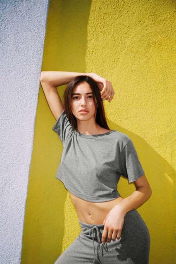 American Apparel WOMEN'S TRI-BLEND SCRIMMAGE T-SHIRT Pólók/T-Shirt