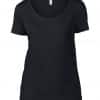 Black Anvil WOMEN’S FEATHERWEIGHT SCOOP TEE Pólók/T-Shirt