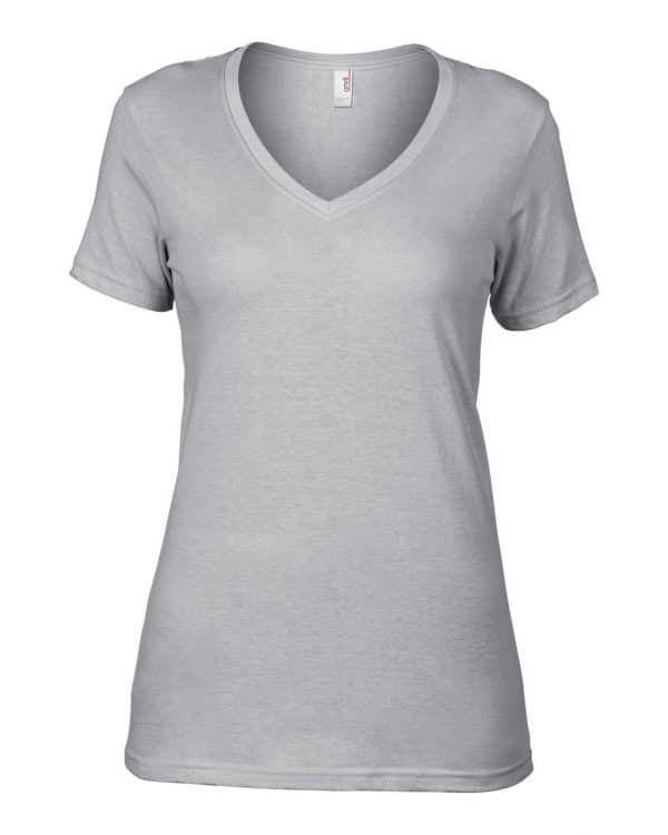 Silver Anvil WOMEN’S FEATHERWEIGHT V-NECK TEE Pólók/T-Shirt