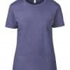 Heather Blue Anvil WOMEN'S LIGHTWEIGHT TEE Pólók/T-Shirt