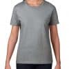 Heather Graphite Anvil WOMEN'S LIGHTWEIGHT TEE Pólók/T-Shirt