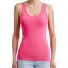 Hot Pink Anvil WOMEN'S STRETCH TANK Pólók/T-Shirt