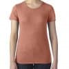 Heather Bronze Anvil WOMEN'S TRI-BLEND TEE Pólók/T-Shirt