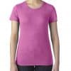 Heather Raspberry Anvil WOMEN'S TRI-BLEND TEE Pólók/T-Shirt