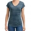 ID Orion Anvil WOMEN'S TRI-BLEND V-NECK ID TEE Pólók/T-Shirt