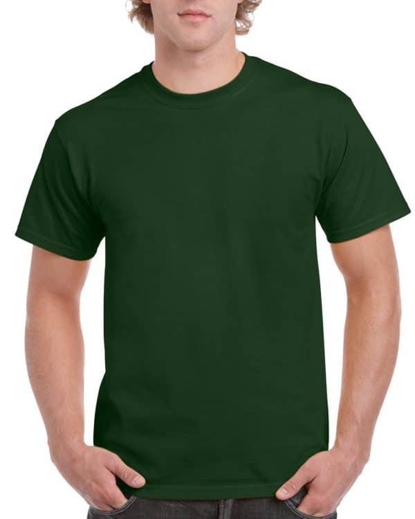 Forest Green Gildan ULTRA COTTON™ ADULT T-SHIRT Pólók/T-Shirt