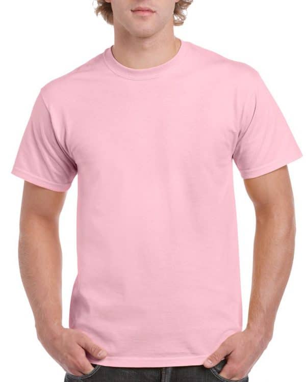 Light Pink Gildan ULTRA COTTON™ ADULT T-SHIRT Pólók/T-Shirt
