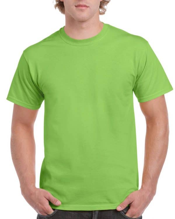 Lime Gildan ULTRA COTTON™ ADULT T-SHIRT Pólók/T-Shirt