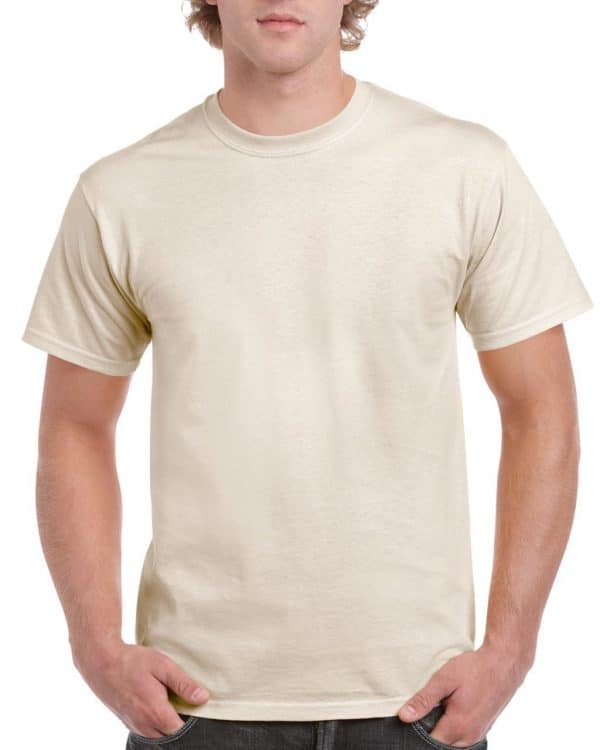 Natural Gildan ULTRA COTTON™ ADULT T-SHIRT Pólók/T-Shirt