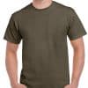 Olive Gildan ULTRA COTTON™ ADULT T-SHIRT Pólók/T-Shirt