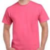 Safety Pink Gildan ULTRA COTTON™ ADULT T-SHIRT Pólók/T-Shirt