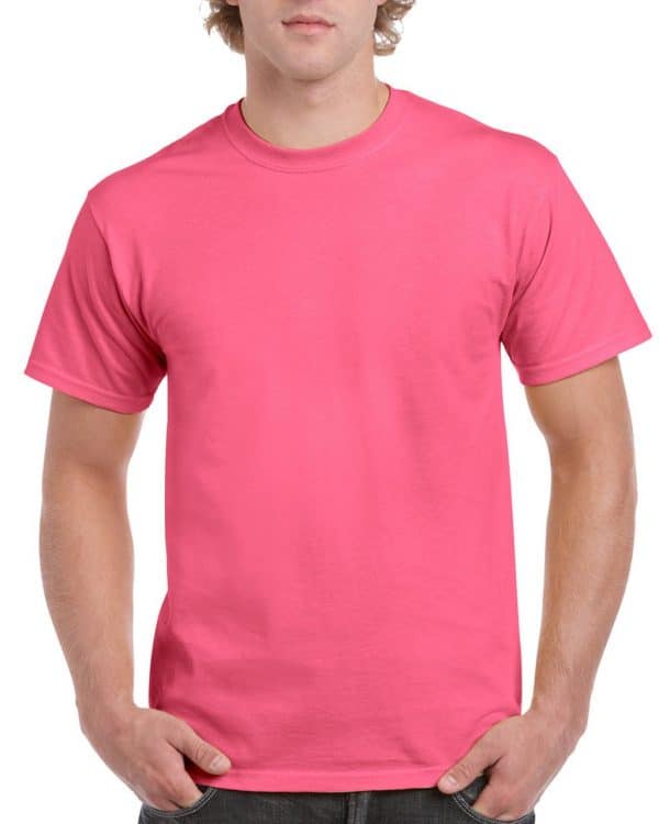 Safety Pink Gildan ULTRA COTTON™ ADULT T-SHIRT Pólók/T-Shirt