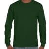 Forest Green Gildan ULTRA COTTON™ ADULT LONG SLEEVE T-SHIRT Pólók/T-Shirt
