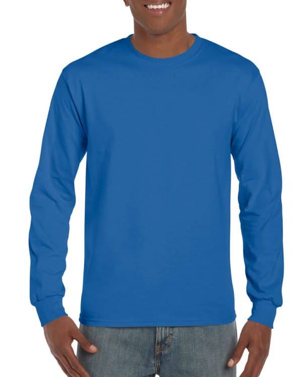 Royal Gildan ULTRA COTTON™ ADULT LONG SLEEVE T-SHIRT Pólók/T-Shirt