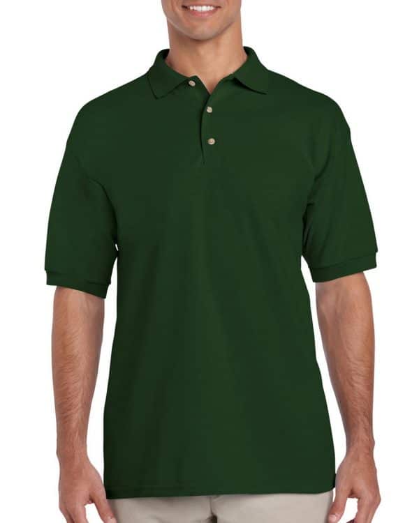 Forest Green Gildan ULTRA COTTON™ ADULT PIQUE POLO SHIRT Galléros pólók