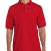 Red Gildan ULTRA COTTON™ ADULT PIQUE POLO SHIRT Galléros pólók