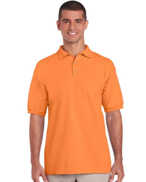 Tangerine Gildan ULTRA COTTON™ ADULT PIQUE POLO SHIRT Galléros pólók