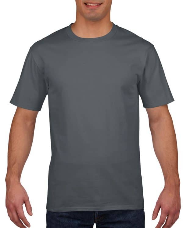 Charcoal Gildan PREMIUM COTTON® ADULT T-SHIRT Pólók/T-Shirt