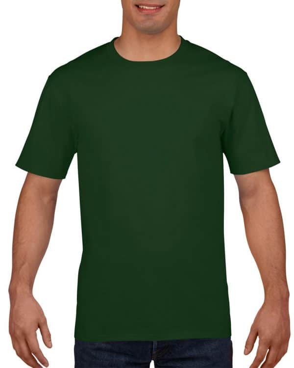 Forest Green Gildan PREMIUM COTTON® ADULT T-SHIRT Pólók/T-Shirt