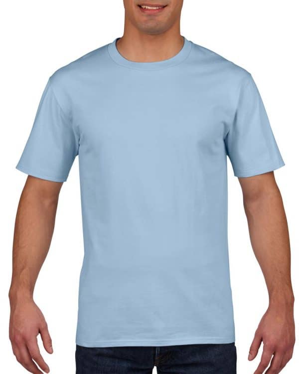 Light Blue Gildan PREMIUM COTTON® ADULT T-SHIRT Pólók/T-Shirt