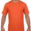 Orange Gildan PREMIUM COTTON® ADULT T-SHIRT Pólók/T-Shirt