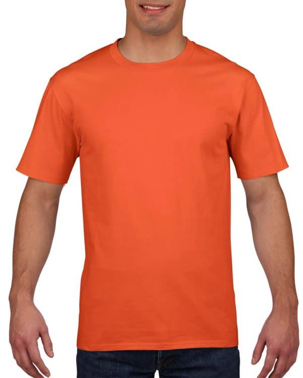 Orange Gildan PREMIUM COTTON® ADULT T-SHIRT Pólók/T-Shirt
