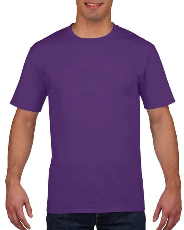 Purple Gildan PREMIUM COTTON® ADULT T-SHIRT Pólók/T-Shirt