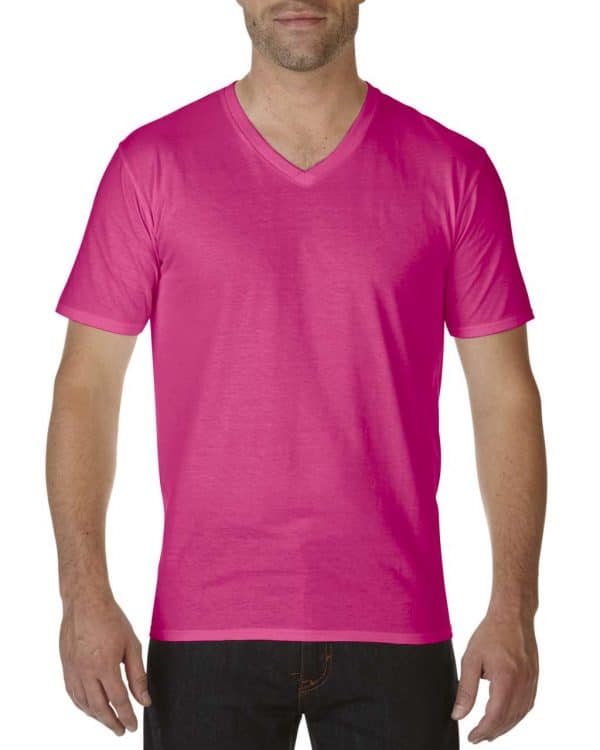 Heliconia Gildan PREMIUM COTTON® ADULT V-NECK T-SHIRT Pólók/T-Shirt