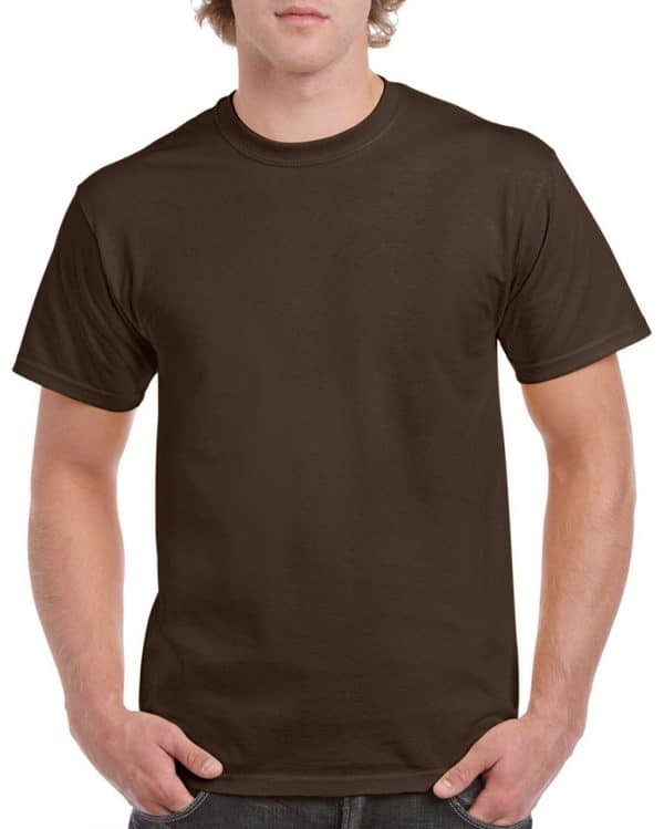 Dark Chocolate Gildan HEAVY COTTON™ ADULT T-SHIRT Pólók/T-Shirt