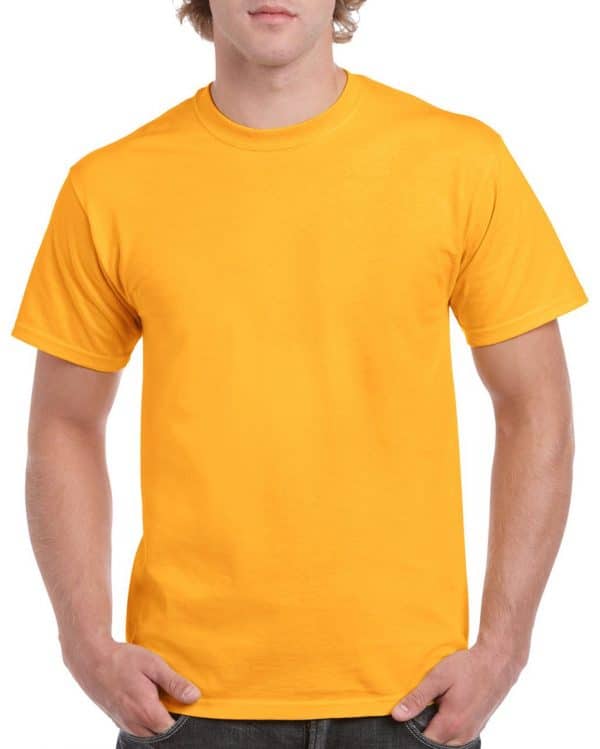 Gold Gildan HEAVY COTTON™ ADULT T-SHIRT Pólók/T-Shirt