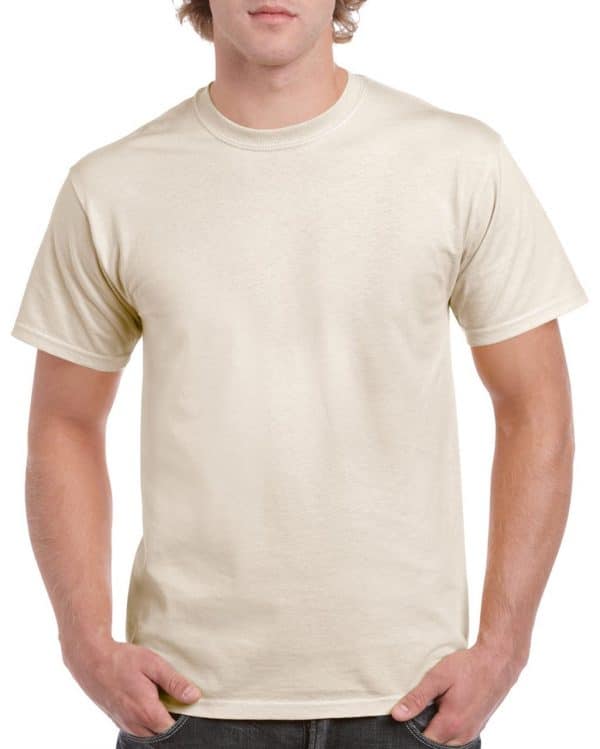 Natural Gildan HEAVY COTTON™ ADULT T-SHIRT Pólók/T-Shirt