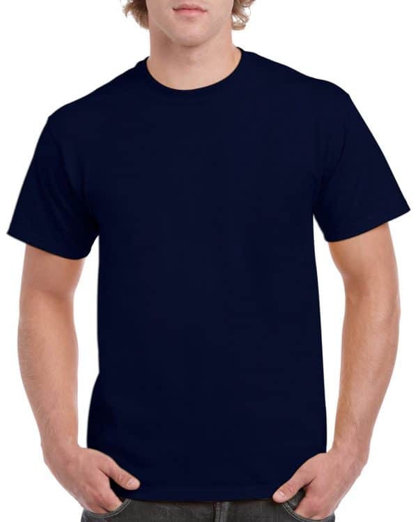 Navy Gildan HEAVY COTTON™ ADULT T-SHIRT Pólók/T-Shirt