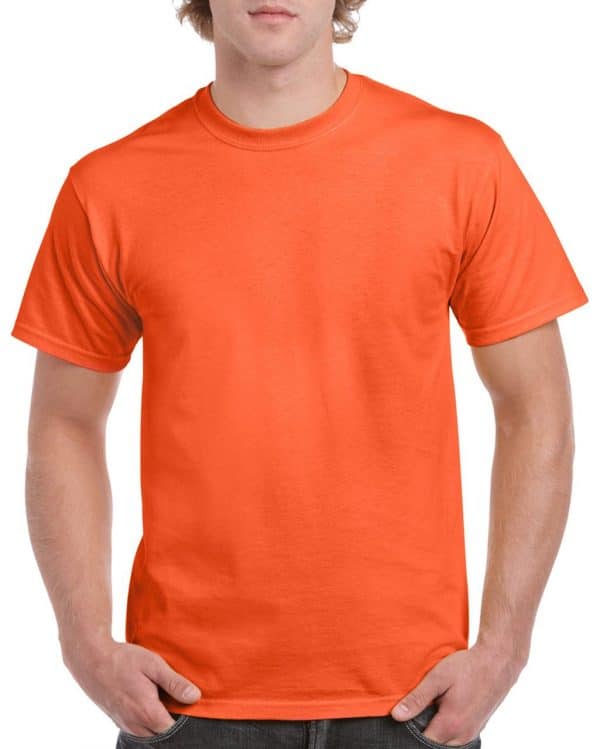 Orange Gildan HEAVY COTTON™ ADULT T-SHIRT Pólók/T-Shirt