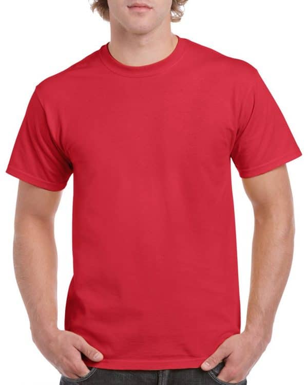 Red Gildan HEAVY COTTON™ ADULT T-SHIRT Pólók/T-Shirt