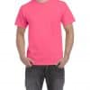 Safety Pink Gildan HEAVY COTTON™ ADULT T-SHIRT Pólók/T-Shirt