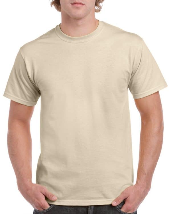 Sand Gildan HEAVY COTTON™ ADULT T-SHIRT Pólók/T-Shirt
