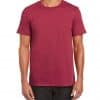 Antique Cherry Red Gildan SOFTSTYLE® ADULT T-SHIRT Pólók/T-Shirt