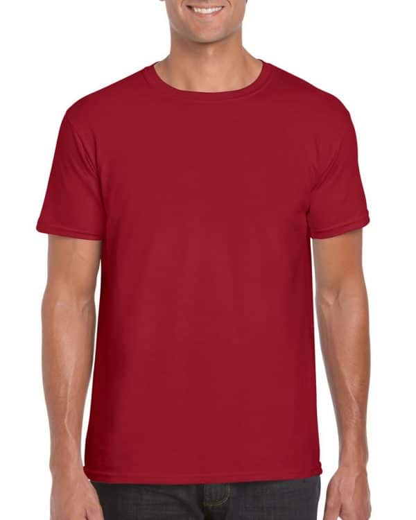 Cardinal Red Gildan SOFTSTYLE® ADULT T-SHIRT Pólók/T-Shirt