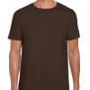 Dark Chocolate Gildan SOFTSTYLE® ADULT T-SHIRT Pólók/T-Shirt