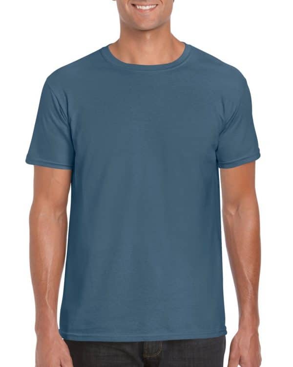 Indigo Blue Gildan SOFTSTYLE® ADULT T-SHIRT Pólók/T-Shirt