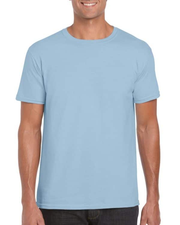 Light Blue Gildan SOFTSTYLE® ADULT T-SHIRT Pólók/T-Shirt