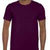 Maroon Gildan SOFTSTYLE® ADULT T-SHIRT Pólók/T-Shirt