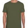 Military Green Gildan SOFTSTYLE® ADULT T-SHIRT Pólók/T-Shirt