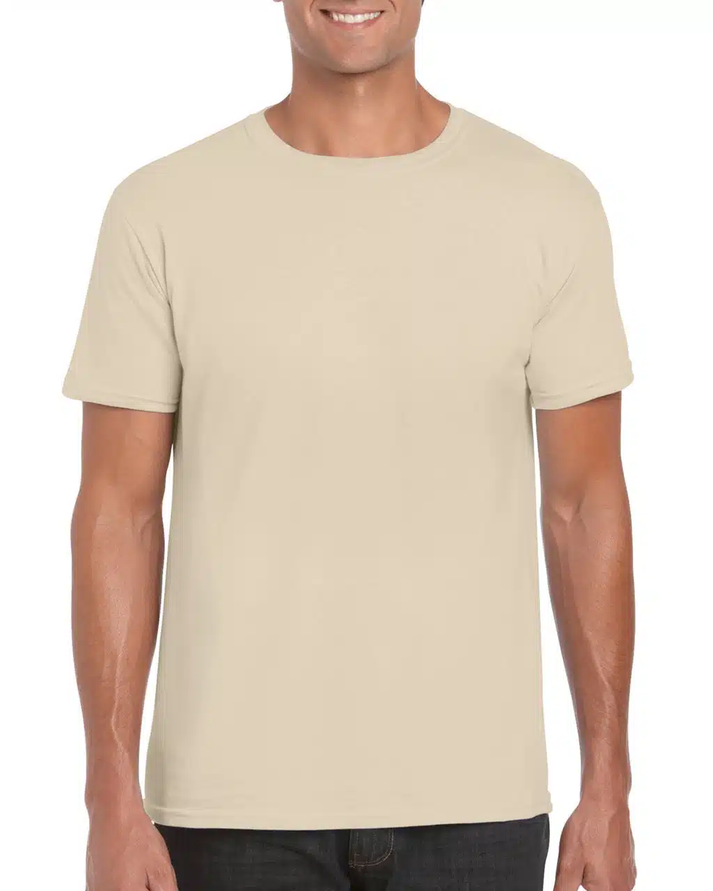 Sand Gildan SOFTSTYLE® ADULT T-SHIRT Pólók/T-Shirt